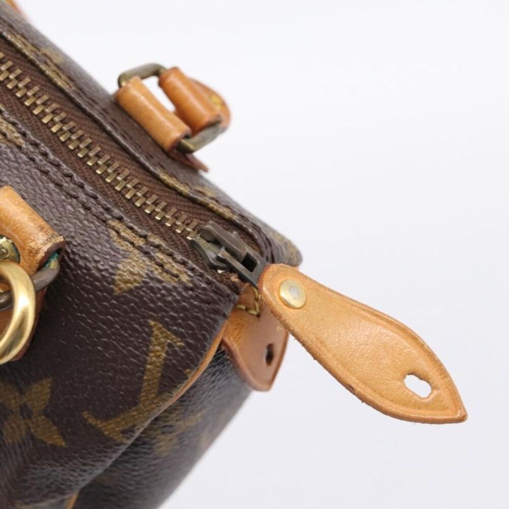 Louis Vuitton Speedy Mini Hl Monogram Canvas Brown Canvas Handbag - Picture 12 of 16